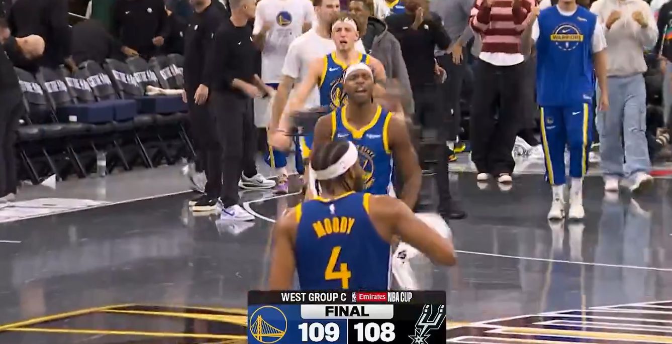 Curry thực hiện hai quả ném phạt quan trọng, cú nhảy kéo cuối cùng của Fox trượt khung thành, và Warriors suýt đánh bại Spurs với 1 điểm