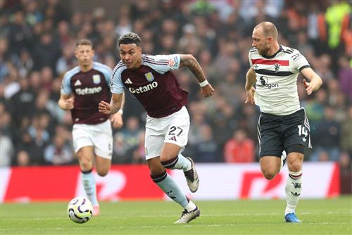 Aston Villa đấu với Manchester United
